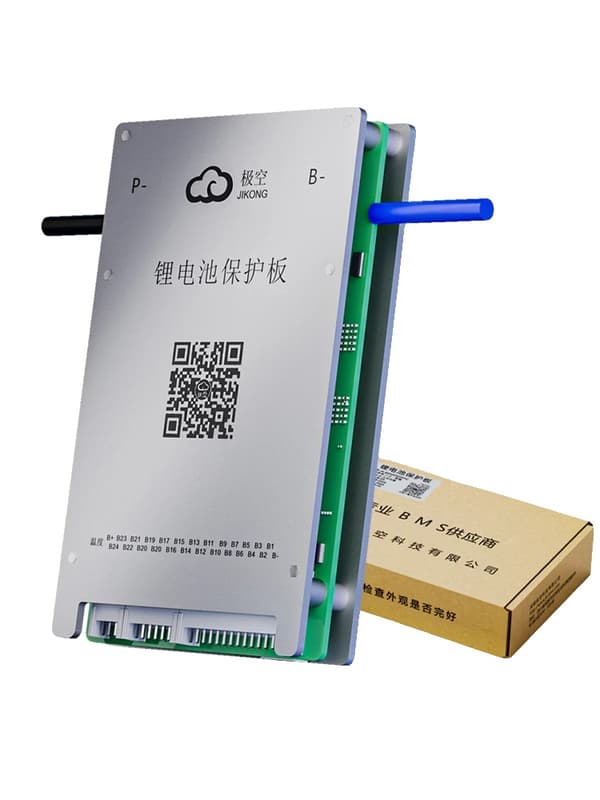 Smart Battery Management System, 40A opladningsstrøm, aktiv balancefunktion,40A, JK-BD4A20S4P