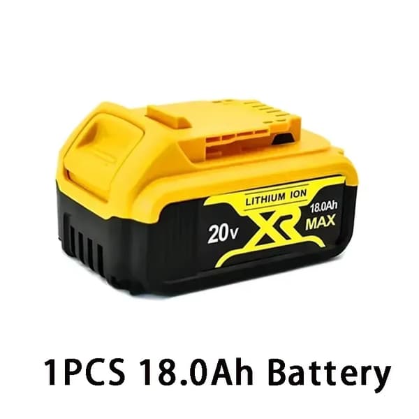 20V Genopladeligt Batteri, 12,0Ah Kapacitet, Lithium Ion Teknologi,1STK-18000mAh