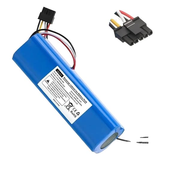 Li-ion-batteri för Cecotec Conga, 6500mAh kapacitet, 14,4V spänning,4090-6500mAh