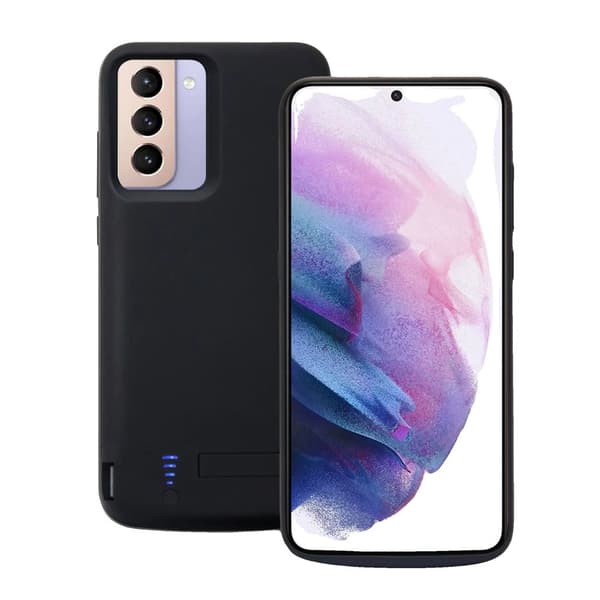 Batteriopladeretui, Kompatible modeller, Sort farve,S21 Plus-5000mAh
