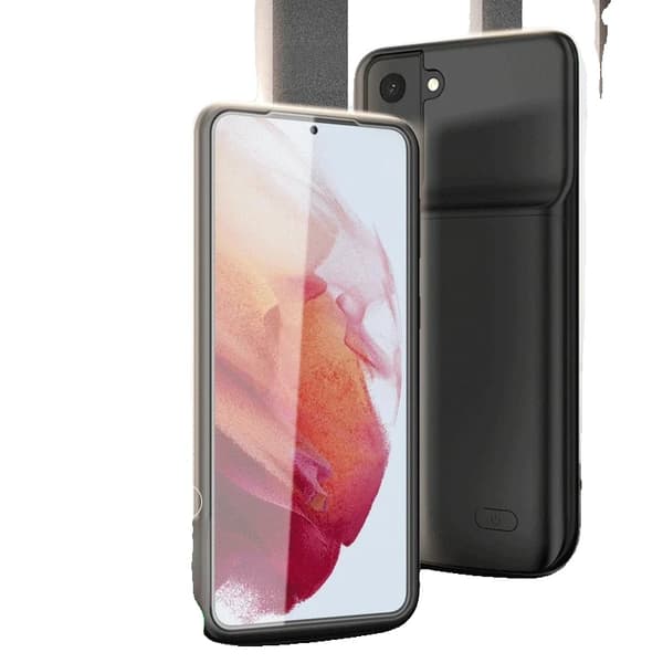Batteriopladeretui, Kompatible modeller, Sort farve,S21 Plus -6000mAh