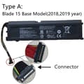 Miniatyrbillede 2 af 2: Razer Blade 15 Batteri, 15.4V Spænding, 4221mAh Kapacitet,RC30-0270