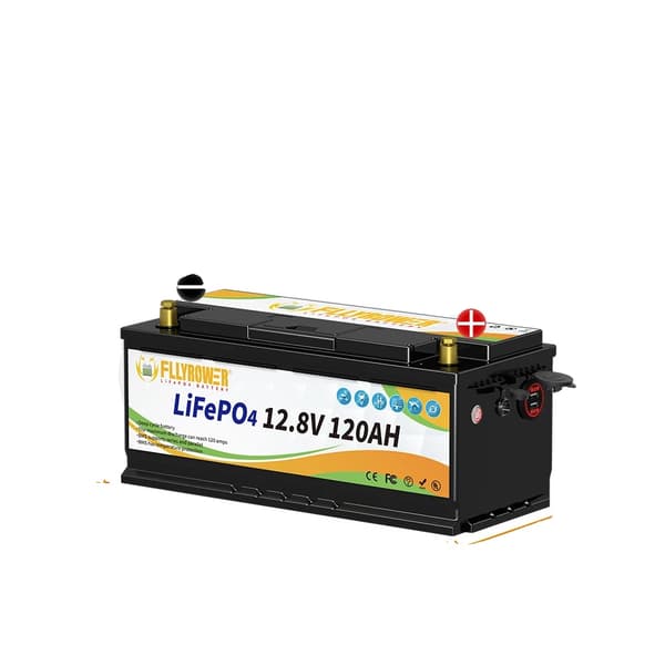 LiFePO4-batteri, 12,8V, kapacitet 100Ah / 120Ah, høj cykluslevetid,12v 120Ah 393