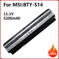 Miniatyrbillede 2 af 2: Erstatningsbatteri til bærbar computer, 5200mAh kapacitet, 11.1V ydeevne,BTY-S14 5200mAh
