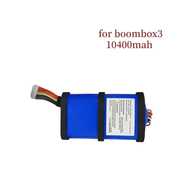 Akku JBL Boomboxille, 10400mAh kapasiteetti, ladattava muotoilu,2kpl Boombox2