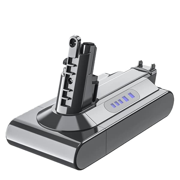 Bonacell-batteri, 6000mAh kapacitet, kompatibel med V6 V7 V8 V10 V11,V10 6000mAh