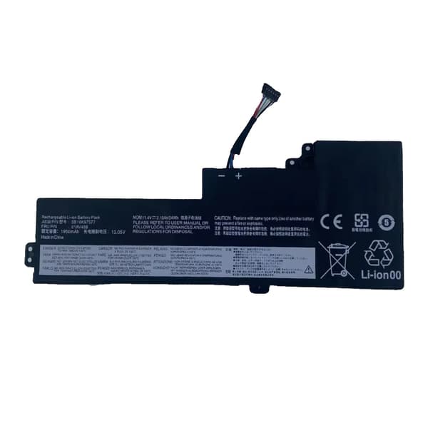 Lenovo ThinkPad bærbar computerbatteri, 2000mAh kapacitet, 11.4V lithium-ion,1601 - 2000 mAh