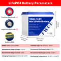 Miniatyrbillede 2 af 4: LiFePO4 batteripakke, 100Ah kapacitet, 6000+ cyklusliv,1STK