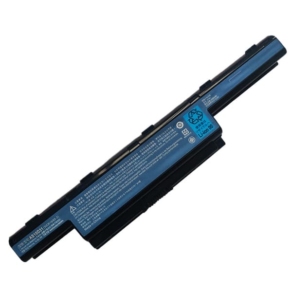 Laptopbatteri, 5200mAh kapacitet, 10.8V spænding,AS10D31 4400mAh