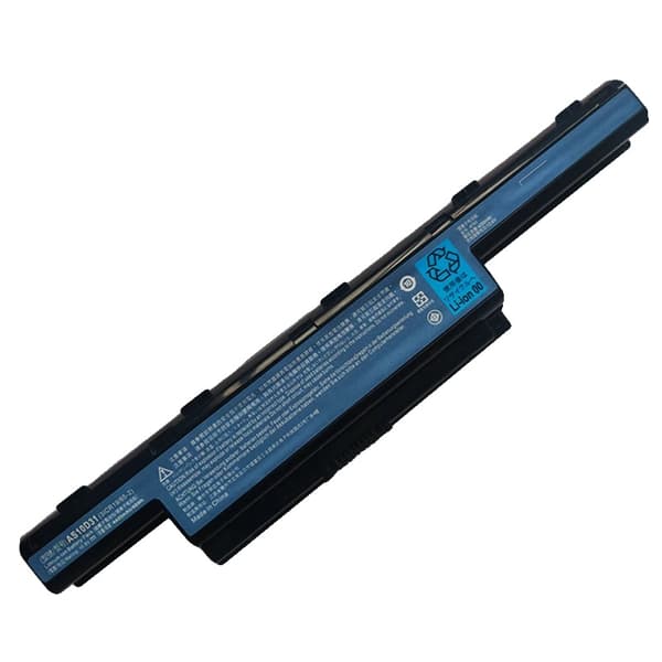 Laptopbatteri, 5200mAh kapacitet, 10.8V spænding,AS10D31 4400mAh