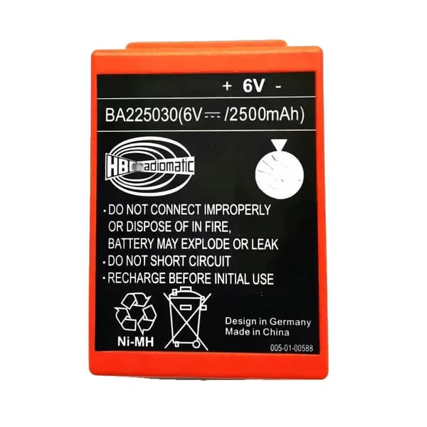 Fjärrkontroll Litiumbatteri, 2500mAh Kapacitet, Uppladdningsbart, CE Certifierat