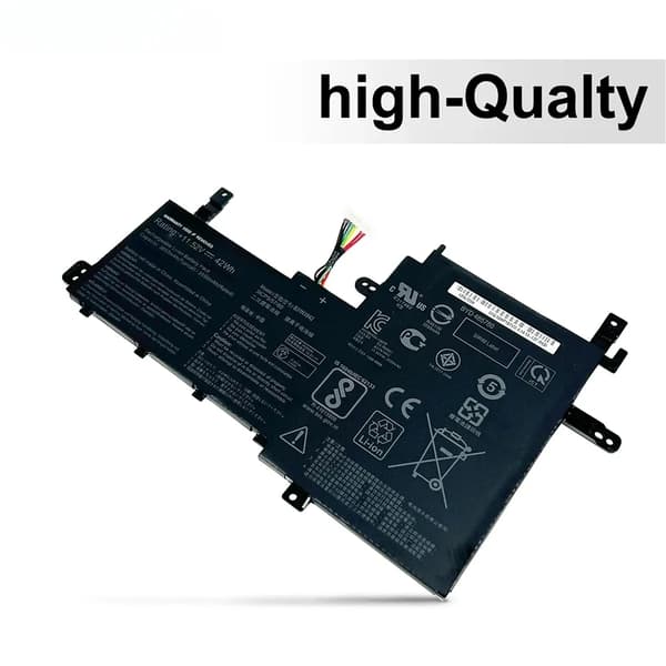 B31N1842 Laptopbatteri, 11,52V spænding, 3653mAh kapacitet, 4 celler