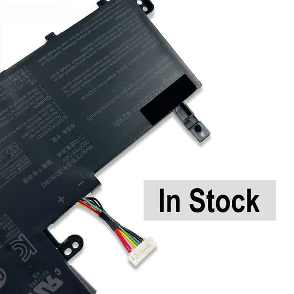 B31N1842 Laptopbatteri, 11,52V spænding, 3653mAh kapacitet, 4 celler