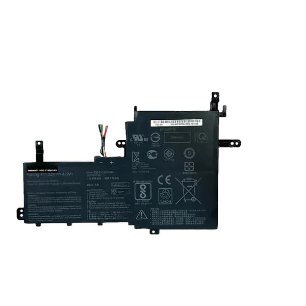 B31N1842 Laptopbatteri, 11,52V spænding, 3653mAh kapacitet, 4 celler