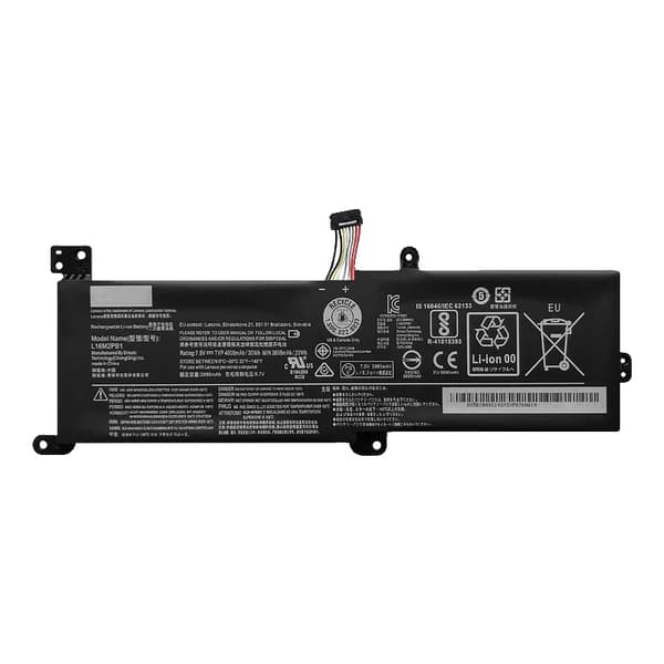 Laptopbatteri, 30Wh kapacitet, 7.5V spænding, 4 celler