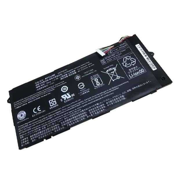 Laptopbatteri, 45Wh kapacitet, 11,25V spænding, Li-Polymer teknologi