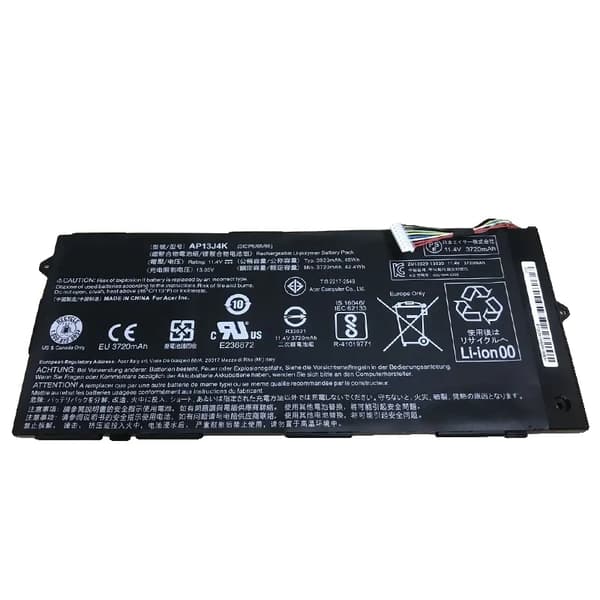 Laptopbatteri, 45Wh kapacitet, 11,25V spænding, Li-Polymer teknologi