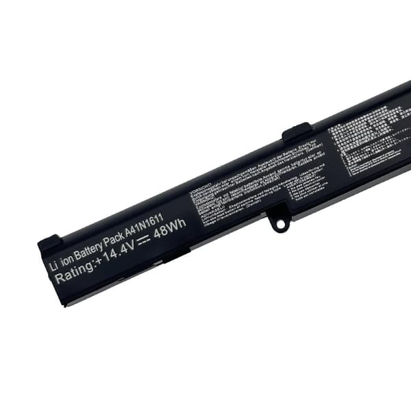 A41N1611 Laptopbatteri, 48Wh kapacitet, kompatibel med ASUS-modeller, 14.4V spänning