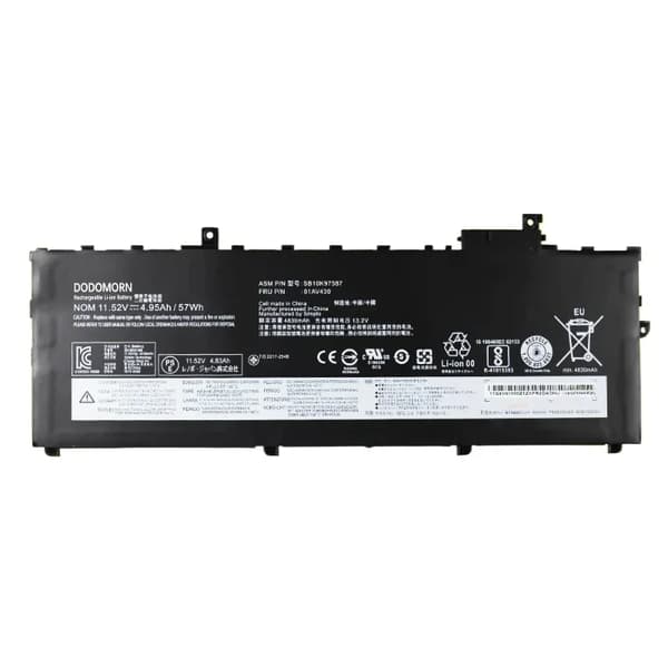 Lenovo kannettavan tietokoneen akku, 11.52V jännite, 3 solua kapasiteetti,Lenovo