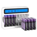 Miniatyrbillede 1 af 2: AA 3000mWh Li-Ion genopladeligt batteri, maksimal afladning 2000mA, sikre opbevaringsanbefalinger,16stk batteri SÆT, 1.5V