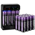 Miniatyrbild 1 av 2: AA uppladdningsbart batteri, 3000mWh kapacitet, 3A maximal urladdning,1.5V, 16st batteri SET-c