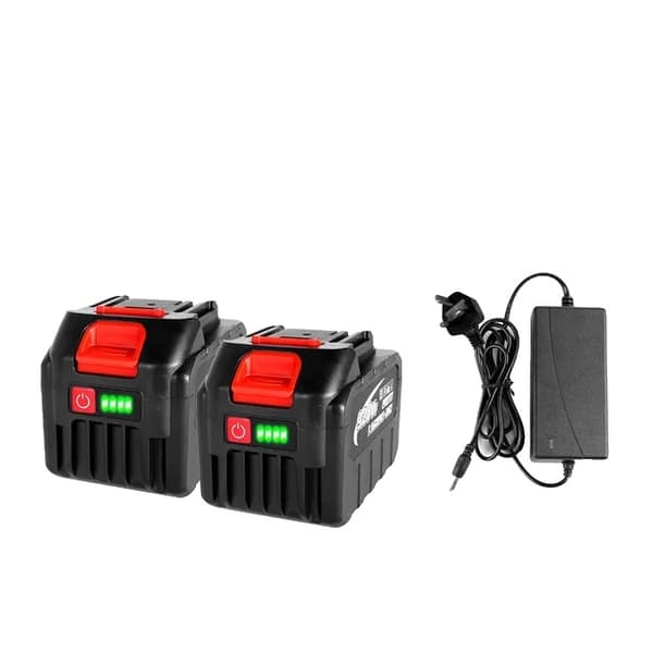 Litiumbatteri, 22500mAh kapacitet, uppladdningsbar, 2 928VF-1 Laddare