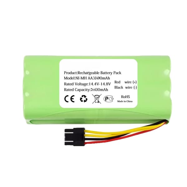 Robotstøvsuger Batteri, 3200mAh Kapacitet, 14.4V Spænding,3200mAh
