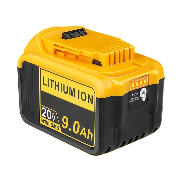Batteri, Genopladelig, Lithium, 9Ah batteri 1 stk, 20V
