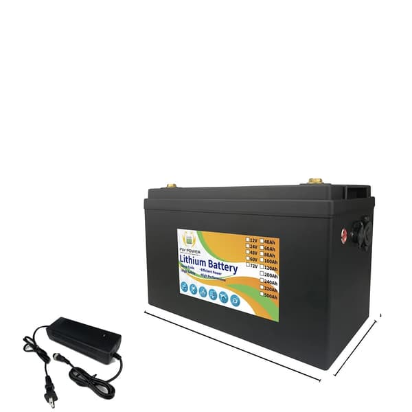 12V Litiumbatteri, 100Ah kapacitet, lättviktsdesign,12V 100Ah Längd 332