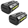 Miniatyrbillede 1 af 2: Ryobi 40V Lithium Batteri, 60Ah Høj Kapacitet, Kompatibel med 36V Værktøj, 2