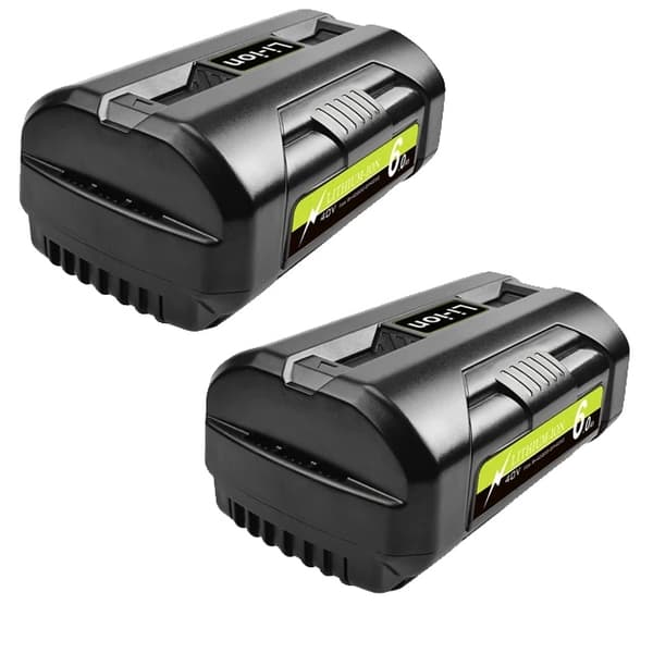 Ryobi 40V Lithium Batteri, 60Ah Høj Kapacitet, Kompatibel med 36V Værktøj, 2