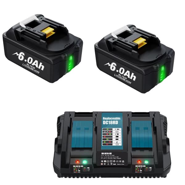 Makita LXT Batteri, 18V, 60Ah Kapacitet, Li-ion Teknologi, 1 sæt 60