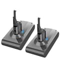 Miniatyrbillede 1 af 2: Dyson V8 Batteri, 4000mAh/6000mAh Kapacitet, Genopladeligt Li-ion, 2PAKKE 60Ah