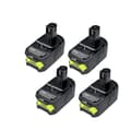 Miniatyrbillede 1 af 2: RYOBI 18V Lithium-Ion Batteri, 6.0Ah Kapacitet, Flere Batteri Muligheder,4 batteri
