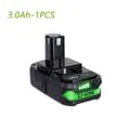 Miniatyrbillede 2 af 2: Ryobi 18v Batteri, Kompatibel med P102 P103, Langvarig Trådløs Kraft, 1PCS 30Ah