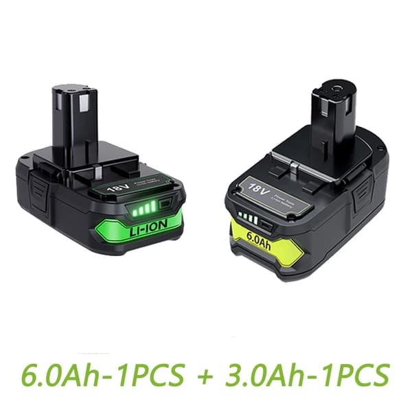 Ryobi 18v Batteri, Kompatibel med P102 P103, Langvarig Trådløs Kraft, 1 3Ah 1 6Ah