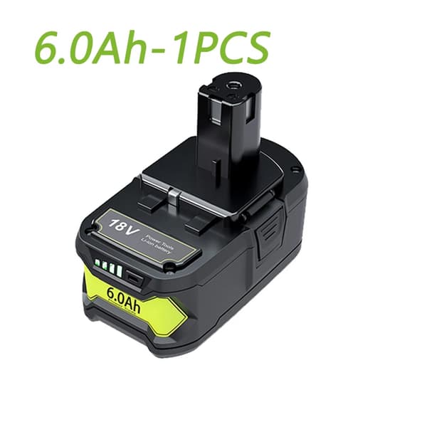 Ryobi 18v Batteri, Kompatibel med P102 P103, Langvarig Trådløs Kraft, 1PCS 60Ah