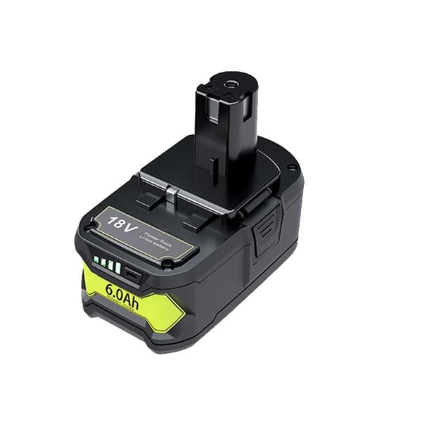 Ryobi 18v Batteri, Kompatibel med P102 P103, Langvarig Trådløs Kraft, 1PCS 60Ah