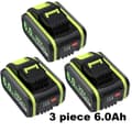 Miniatyrbild 2 av 2: Worx 20V Batteribyte, Li-Ion, Trådlösa Elverktyg, 3 PACK