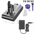 Miniatyrbild 2 av 2: Dyson V10 Batteri, 6000mAh Kapacitet, Trådlös Dammsugare, V6 set