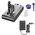 Miniatyrbild 1 av 2: Dyson V10 Batteri, 6000mAh Kapacitet, Trådlös Dammsugare, V6 set