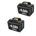Miniatyrbillede 1 af 2: Makita 18V Batteri, 6Ah Kapacitet, Kompatibel med LXT Trådløse Boremaskiner, 2 90Ah