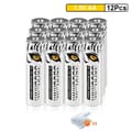 Miniatyrbild 2 av 2: 1.5V AA uppladdningsbart batteri, 3500mWh kapacitet, LCD-display laddare,12 st batterier