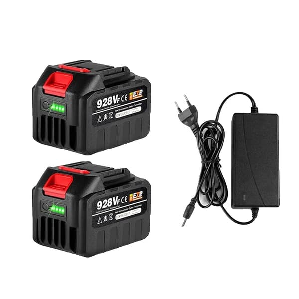 Genopladeligt Lithium-ion Batteri, 22500mAh Kapacitet, Batteri Indikator, 2-928VF-1 Oplader