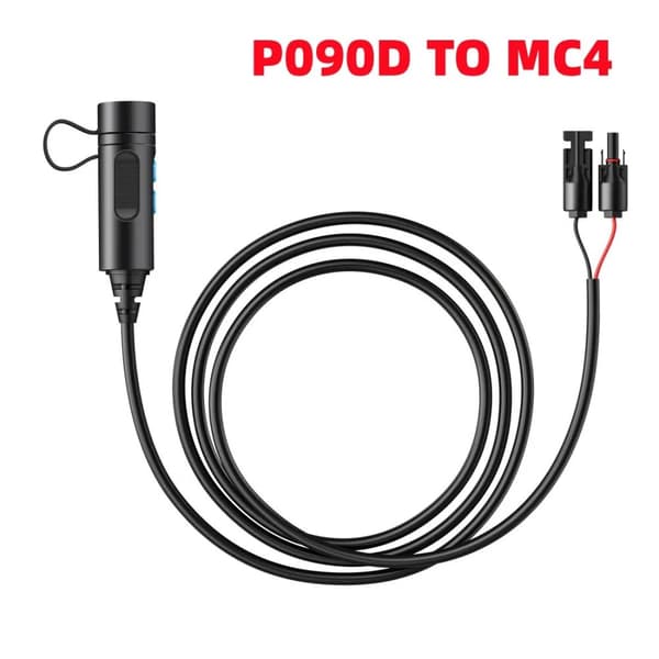 Bluetti P090D Anslutningskabel, Kompatibel med DC7909, MC4, P150D,P090D Till MC4