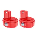 Miniatyrbillede 1 af 2: MAKITA 144V Batteri, 3500mAh Kapacitet, Kompatibel med PA14, 1422, 1420, 1433, 1434, 1435 Modeller, 2 stk 3,5 ah