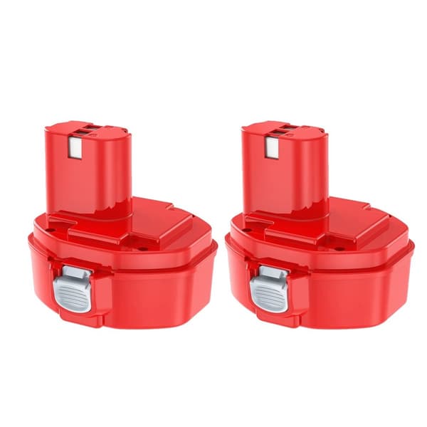 MAKITA 144V Batteri, 3500mAh Kapacitet, Kompatibel med PA14, 1422, 1420, 1433, 1434, 1435 Modeller, 2 stk 3,5 ah