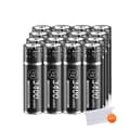 Miniatyrbillede 1 af 2: AA genopladeligt batteri, 3400mWh kapacitet, 1.5V spænding,16 stk.