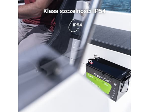 Green Cell LFPGC12V100AH UPS-batteri Litiumjärnfosfat (LiFePO4) 12,8 V 100 Ah