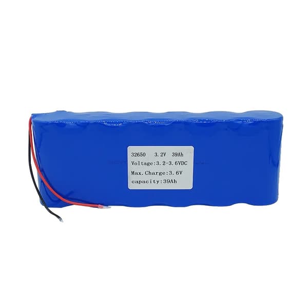 Lithiumjernfosfatbatteri, 3.2V, Maksimal opladning 3.6V,32650-39000mAh